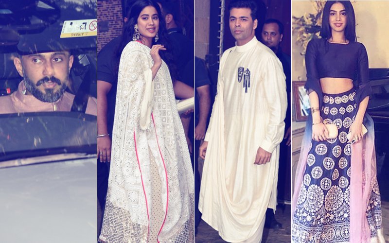 Sonam's Dulhe Raja Welcomed To Dhol Beats At Kapoor Residence; Janhvi, Khushi, Arjun, KJo Arrive