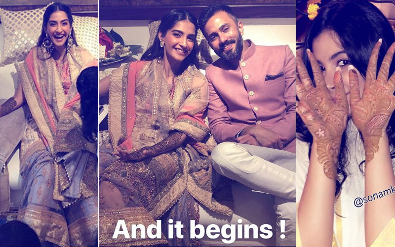 Sonam’s Mehendi Videos & Pics: Here’s What’s Happening Inside Kapoors’ Juhu Residence Right Now