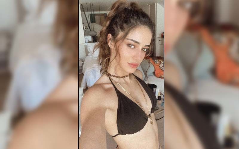 Ananya Panday Is A 'Hot Mess' In Black Bikini; Actress Gives A Glimpse Of Her Beach Day In Maldives