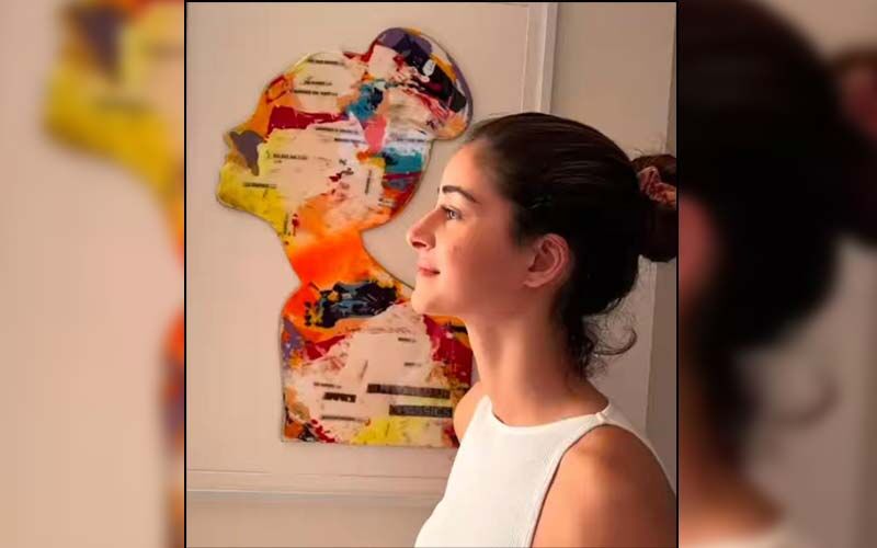 Ananya Panday Gives A Glimpse Of A Beautiful Customised Art Piece Gifted By Bestie Suhana Khan's Mother Gauri Khan; Says, 'Love It'