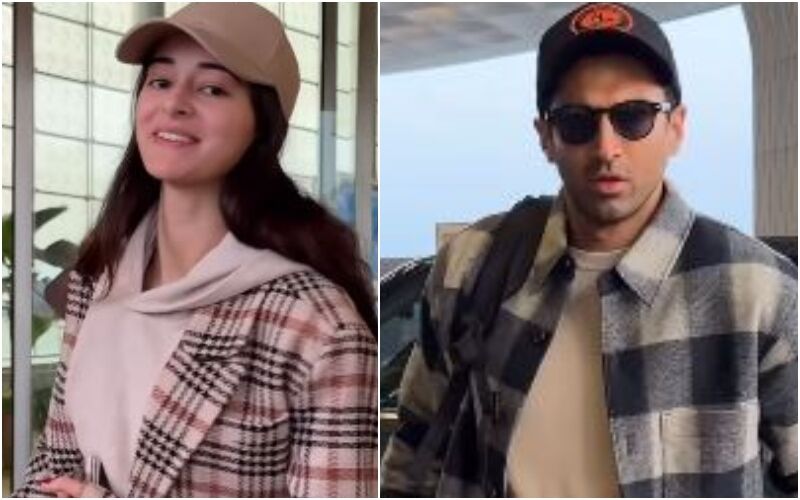 Ananya Panday-Aditya Roy Kapur To Spend New Years Eve Togther! Rumoured Couple Spotted At The Airport As They Head For A Vacation - WATCH
