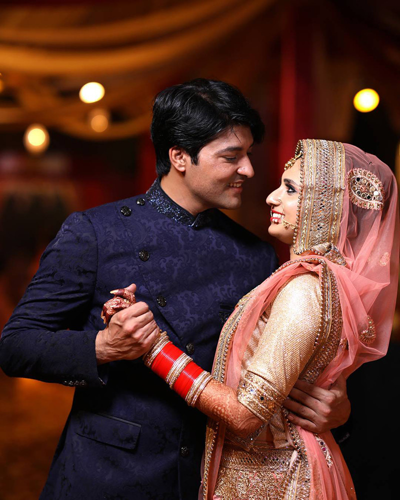 Anas Rashid With Heena Iqbal