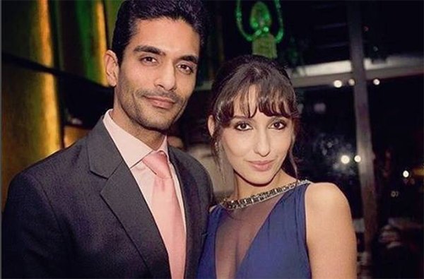 Angad Bedi With Ex Girlfriend Nora Fatehi