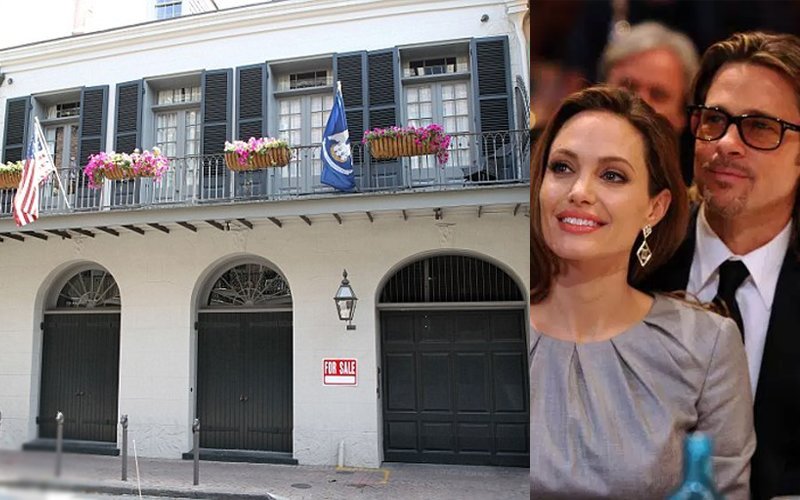 Angelina Jolie And Brad Pitt Out To Sell Their New Orleans Home For $5 Million