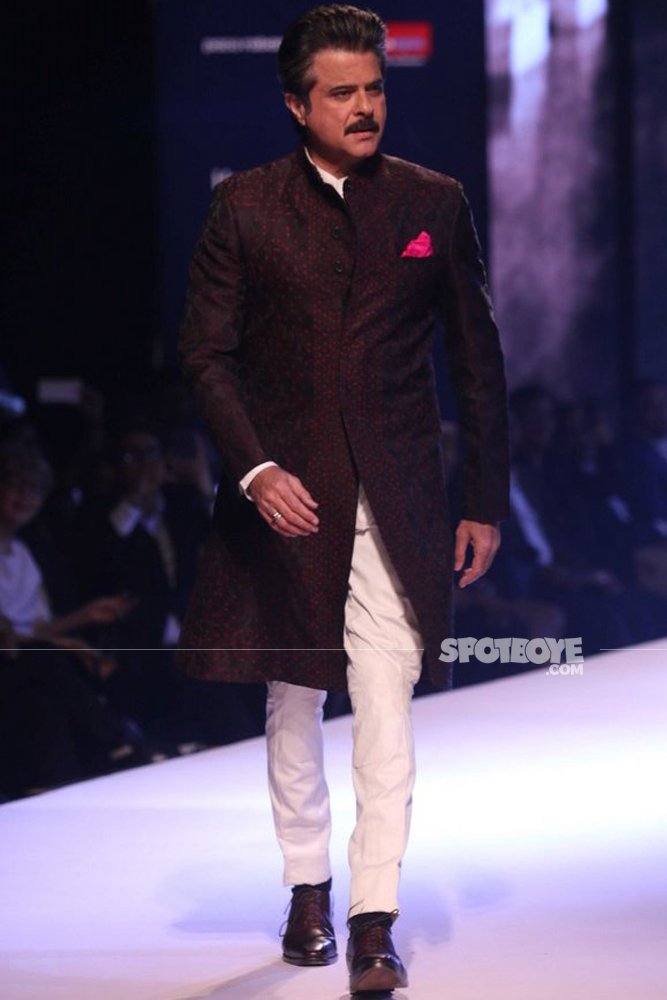 Anil Kapoor Walks The Ramp