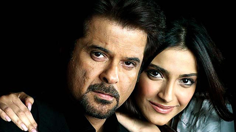 Anil Kapoor And Sonam Kapoor