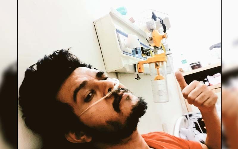 Anirudh Dave Gives A Health Update: Shares A Selfie On Day 36 From The Hospital, 'On The Road To Recovery Of Lungs'