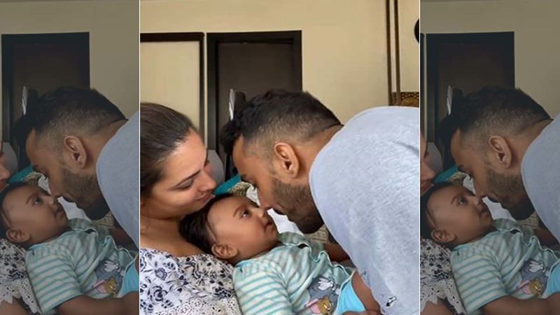 Anita Hassanandani Has A Hilarious Reaction To Her Baby Boy 'Aaravv' Looking More Like Dad Rohit Reddy