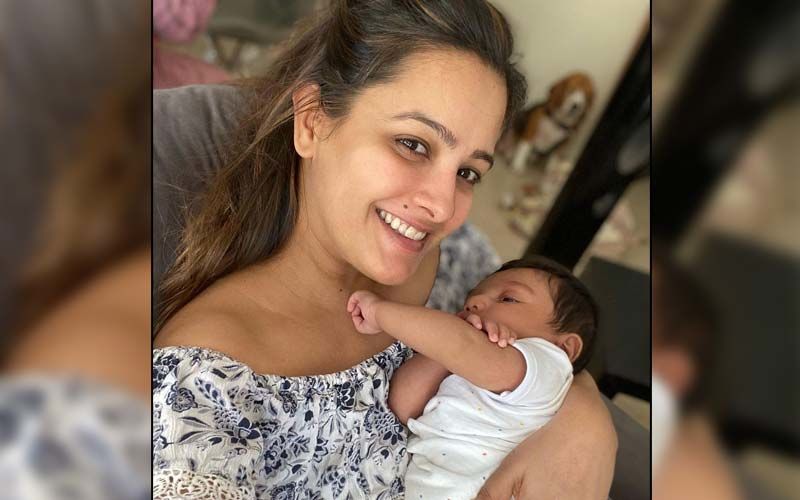 Anita Hassanandani Shares The First Photo Of Rohit Reddy With Their Baby Boy Aaravv Minutes After He Was Born As She Wishes Hubby On His Birthday