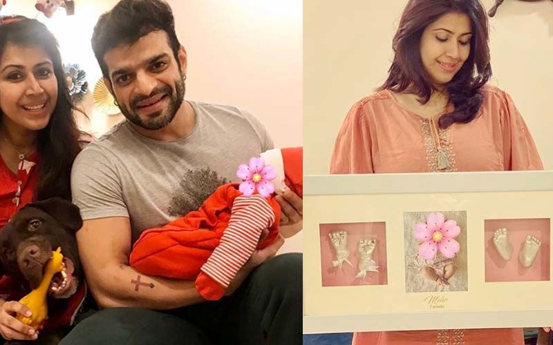KKK 10 Star Karan Patel And Wife Ankita Bhargava Get Daughter Mehr’s Feet And Hands Immortalised In 'Clay Impression'