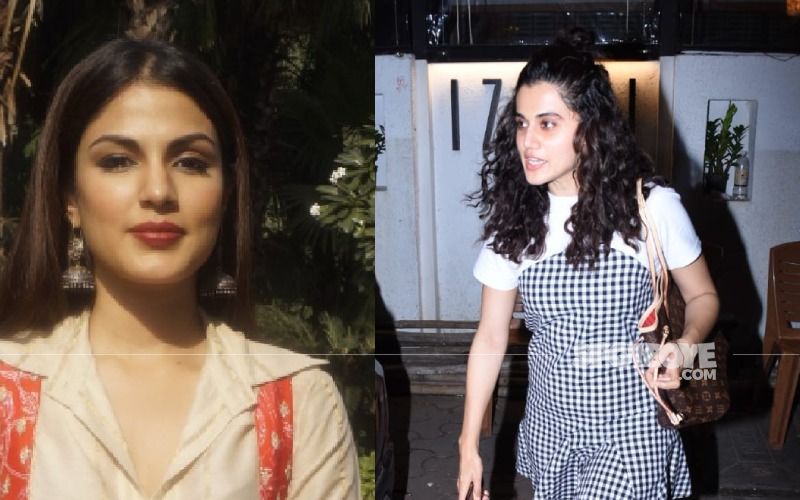 Taapsee Pannu Reveals She Doesn't Know Rhea Chakraborty Personally; Calls Media Trial 'Unfair'; 'Do You Want Rhea Or The Culprit To Go To Jail?'