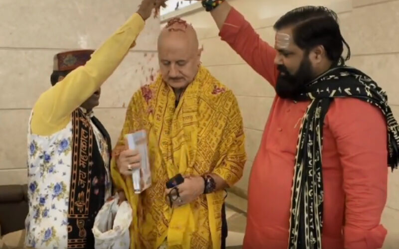 Anupam Kher REVEALS After The Kashmir Files' Release, Priests Visit His House To Do Puja For Him Every 3-4 Days-See VIDEO