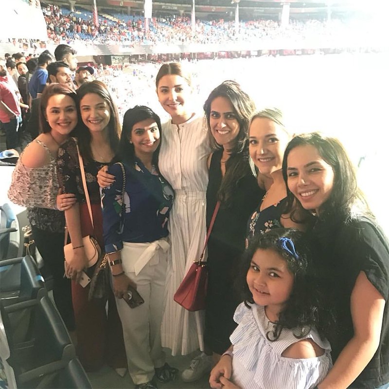 Anushka Sharma At The Stadium