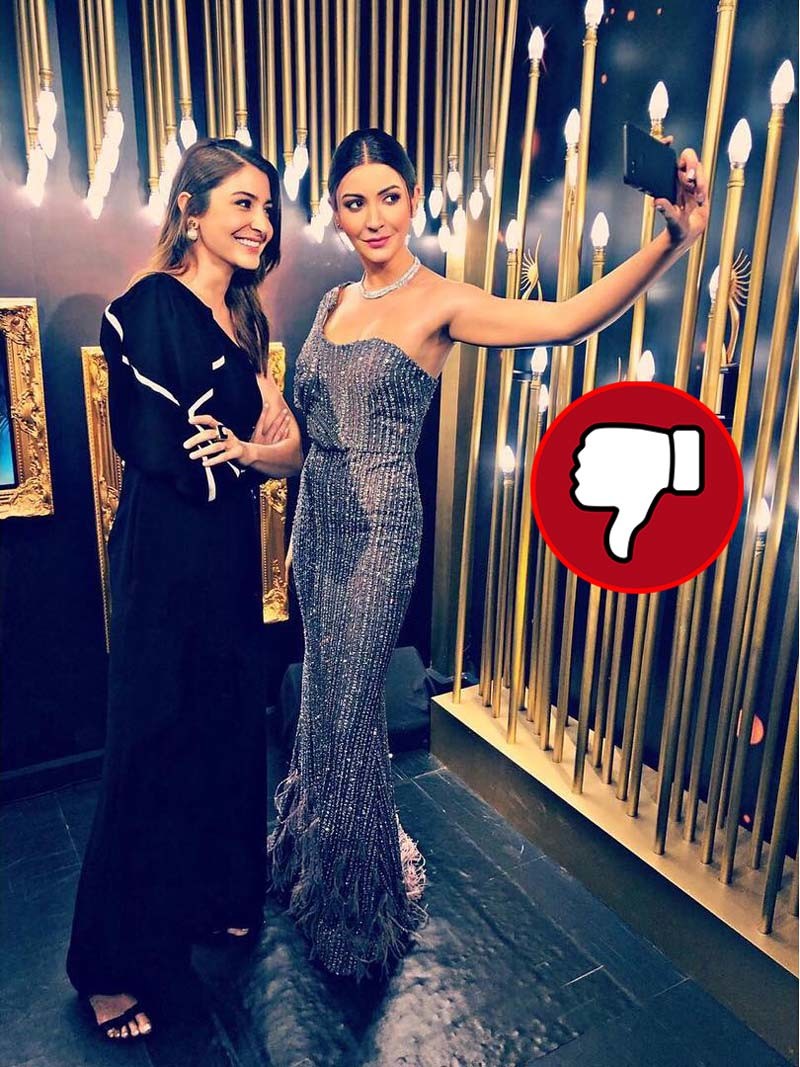 Anushka Sharma posed with her Madam Tussuads statue