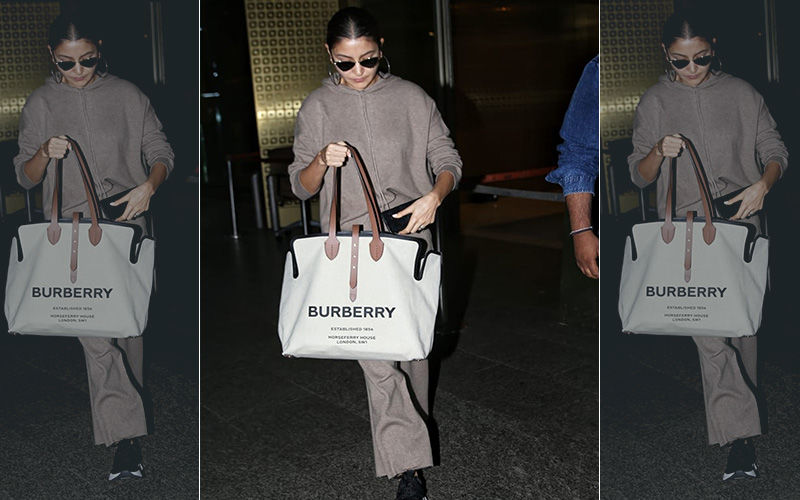 Cost of Anushka Sharma's statement Burberry bag will leave you stunned