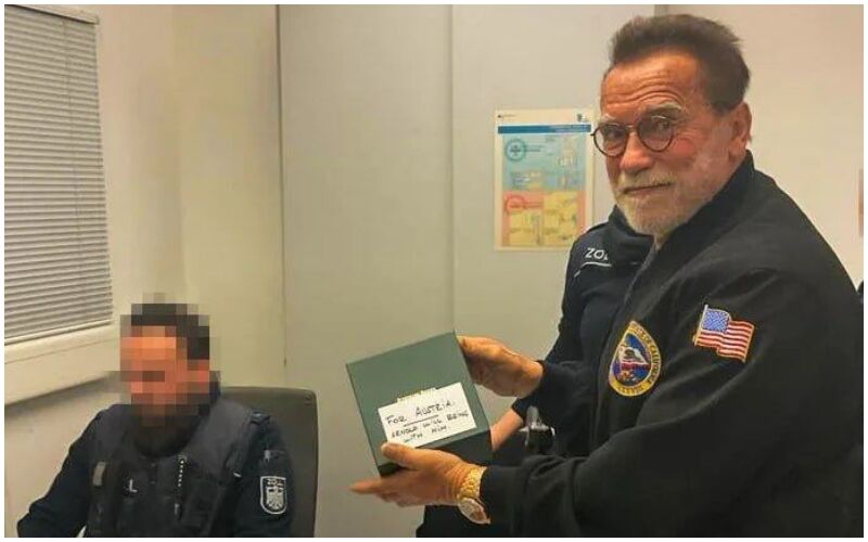 WHAT! Arnold Schwarzenegger Detained Over Undeclared Luxury Watch At Germany's Munich Airport - DEETS INSIDE