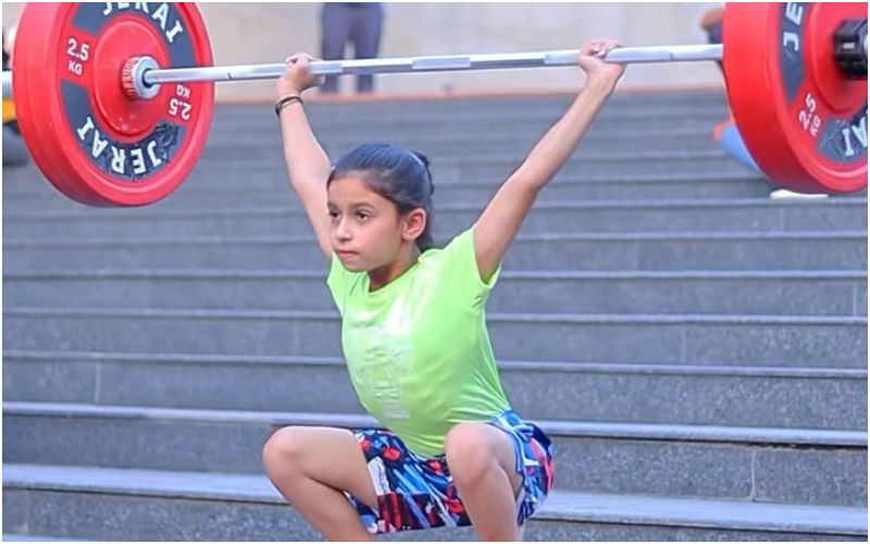 Who Is Arshia Goswami? THIS 8-year-old Sends The Internet In Overdrive By Deadlifting 60 KG-WATCH