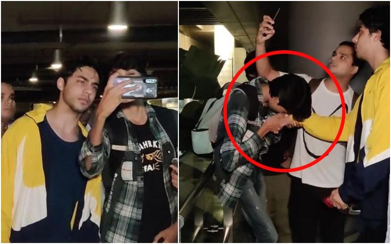 Shah Rukh Khan’s Son Aryan Khan Brutally Trolled For His Cold Reaction To Fan Kissing His Hand; Irked Netizens Say, ‘Logo Ka Dimaag Kharab He’