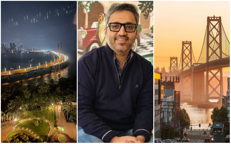 Ashneer Grover Compares Brandra-Worli Sea Link With US’ Bay Bridge; Demands Mumbai’s Iconic Bridge To Be Lit Up At Night-SEE POST