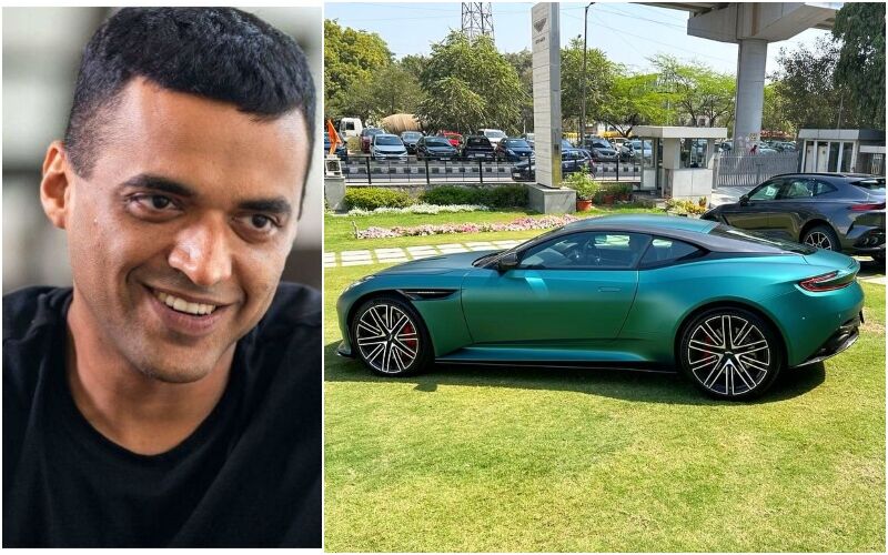 WOW! Zomato CEO Deepinder Goyal Gets India's First Aston Martin DB12 Sports Car Worth A WHOPPING Rs 4.59 Crores