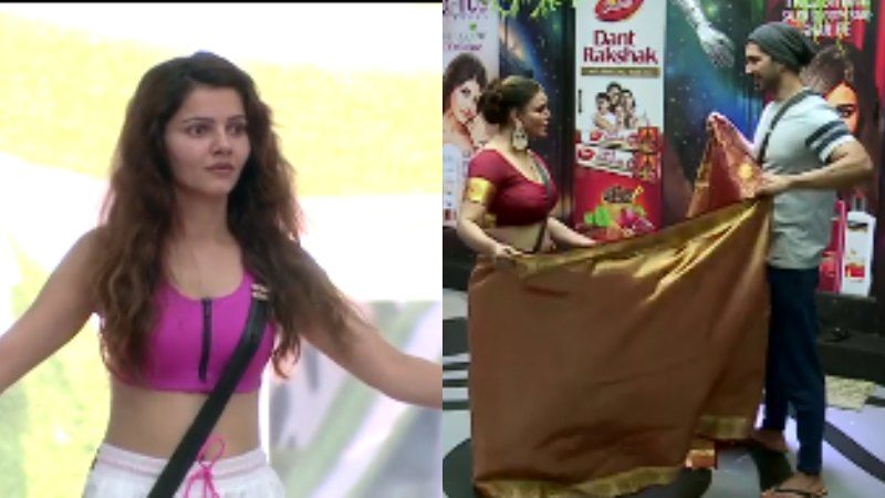 Bigg Boss 14 PROMO: Not Rubina Dilaik, Rakhi Sawant Gets Abhinav Shukla To Drape Her Saree; #SPEECHLESS