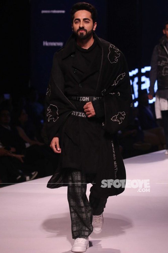 Ayushmann Khurrana Walks The Ramp At GQ Fashion Nights