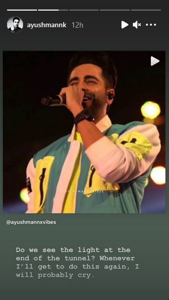 Ayushmann Khurrana s Instagram stories