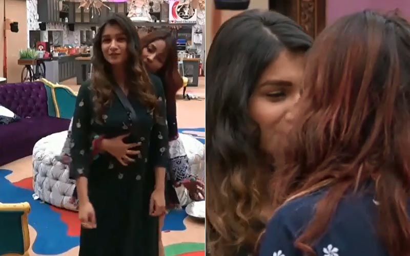 Bigg Boss 13: Shehnaaz Gill Teaches Shefali Bagga How To Seduce While Almost Kissing Her On The Lips - Video