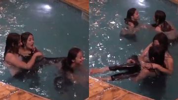 Bigg Boss 13 Pool Party Promo: 'Girl Gang' Mahira Sharma, Shehnaaz Gill, Devoleena Bhattacharjee And Arti Singh Enjoy In The Water