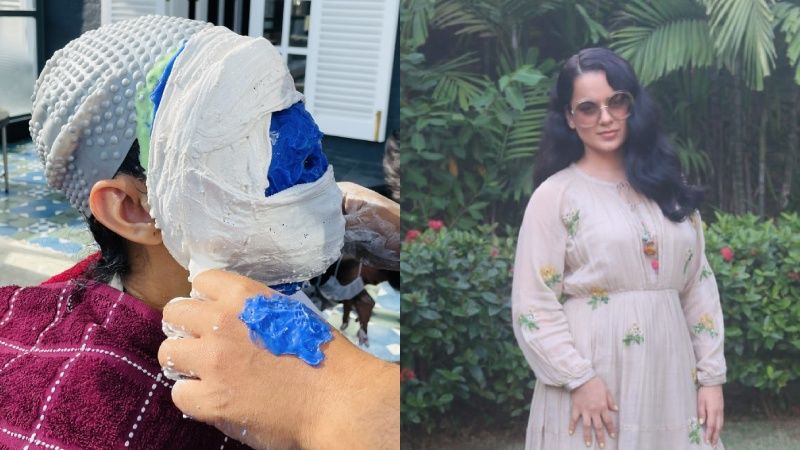 Dhaakad: Kangana Ranaut Gives Measurement For Prosthetics; Shares Pictures And Says, 'Beginning Of A New Era For Indian Cinema'