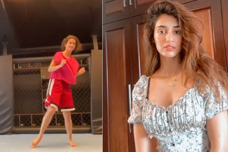 Disha Patani Pulls Off A Butterfly Kick With Ease; Can She Be Anymore Impressive? WATCH HERE
