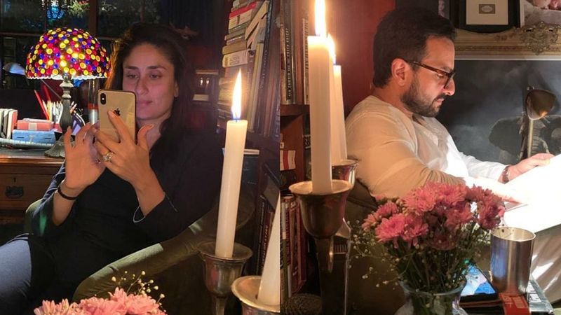 Coronavirus Lockdown: Kareena Kapoor Khan Shares Date Night With Saif; Taimur’s Portrait In The Background Is Unmissable
