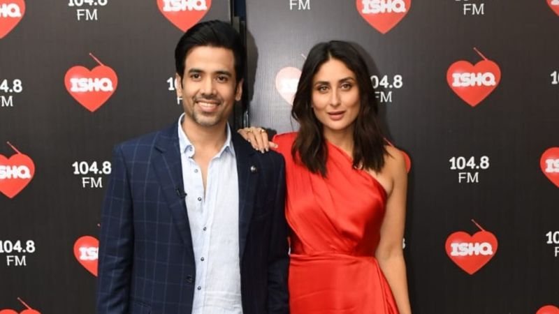 Mujhe Kuch Kehna Hai Co-Stars Kareena Kapoor Khan And Tusshar Kapoor Reunite For Former’s Radio Show – Pictures Inside