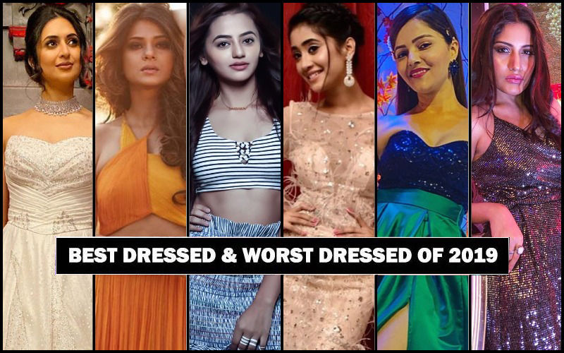 BEST DRESSED & WORST DRESSED Television Actresses Of 2019: Divyanka Tripathi, Jennifer Winget, Helly Shah, Shivangi Joshi, Rubina Dilaik Or Surbhi Chandna?