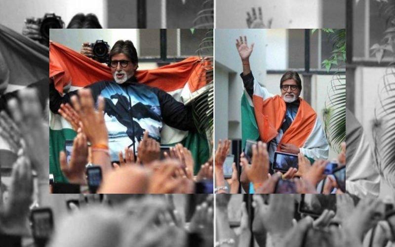 Case Against Big B And Abhishek For Insulting Indian Flag