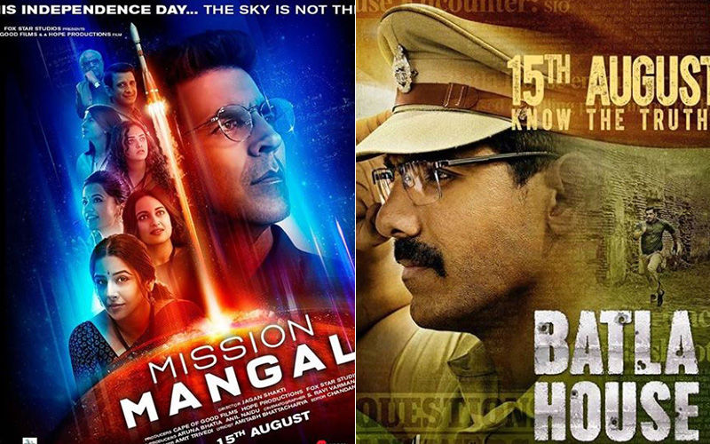 Mission Mangal And Batla House Box-Office Collections Day 3: Akshay Kumar’s Film Shows An Upward Swing, As John Abraham Starrer Also Picks Pace