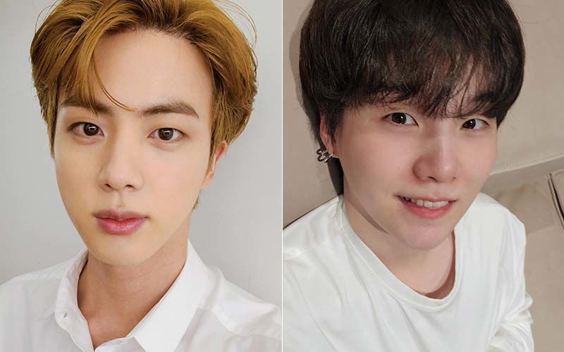 BTS' Jin and Suga look alluring in all-white in teaser photos ahead of  'Butter' release on May 21 21 : Bollywood News - Bollywood Hungama
