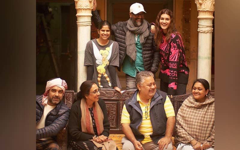 Mimi: Sai Tamhankar Shares A Behind The Shoot Picture With Kriti Sanon, Pankaj Tripathi And Supriya Pathak