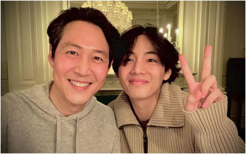 Squid Game: BTS' V Selfie With Lee Jung Jae Goes Viral; Fans Wonder If Kim Taehyung Will Be Star In Squid Game 2