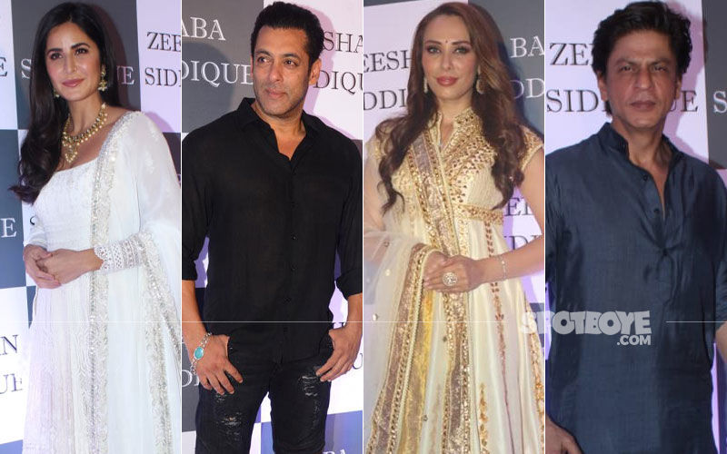 Salman-Shah Rukh Khan, Katrina Kaif, Iulia Vantur Sizzle At Baba Siddique's Iftaar Party- In Pics And Videos