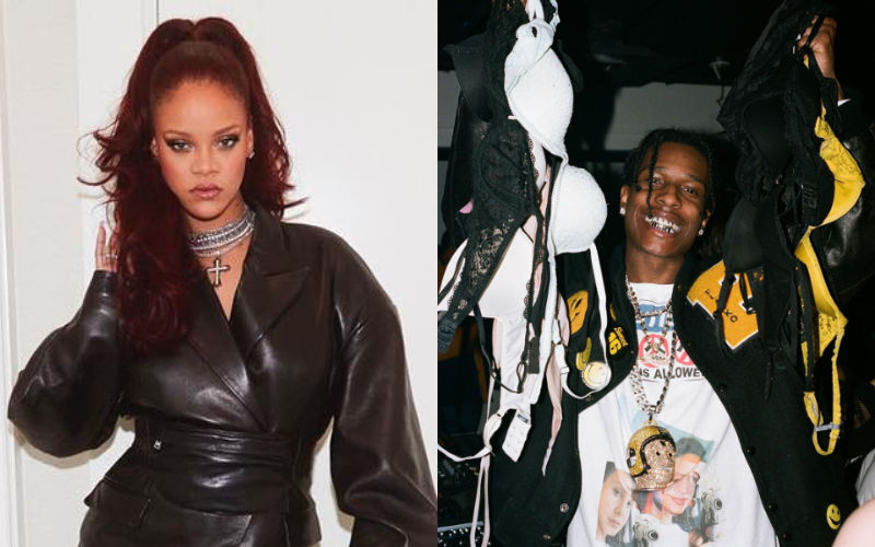 Rihanna Caught Chilling With A$AP Rocky Hours After Her Reported Split From BF Hassan Jameel - What's Cooking?