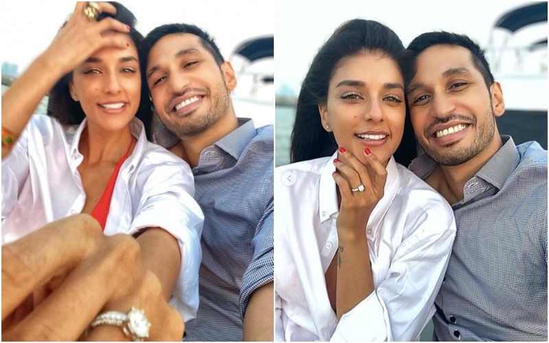 Arjun Kanungo And Carla Dennis Are Engaged; You Can't Miss That Mammoth Rock On Her Hand – See Pics