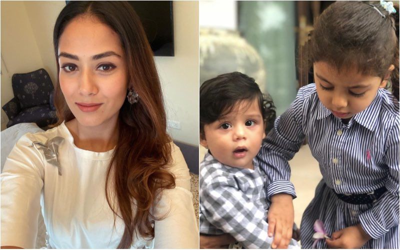 Mira Rajput Says ‘She Must Have Done Something Right’ As Her Babies, Misha And Zain Prepare A Heartwarming Salad For Their Mommy – SEE PIC