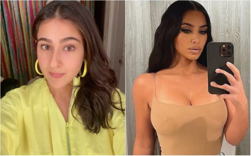 Sara Ali Khan Flaunts Her Toned Physique In A White Athleisure And Braided Ponytail; Did She Take Inspiration From Kim Kardashian's 2020 Look?