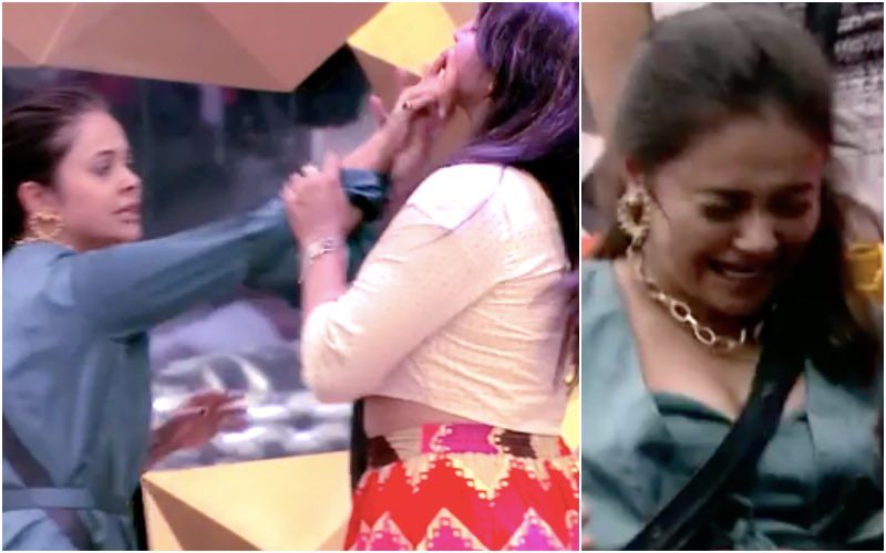 Bigg Boss 14: Devoleena Bhattacharjee Loses Her Cool At Arshi Khan As She Smashes BB Property In A Fit Of Anger; Devo Has A Meltdown Like Jasmin Bhasin – VIDEO