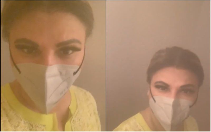 Bigg Boss 14’s Rakhi Sawant Gets Her House Fumigated By BMC Amid Spike In COVID-19 Cases; Quirkily Says ‘Zehreela Dhooa, Corona Bhaag Jata Hai’ – VIDEO