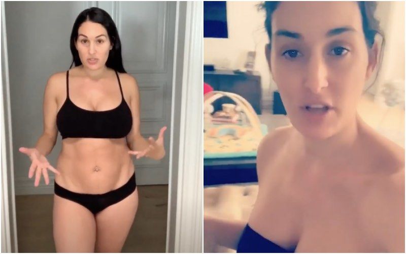 Nikki Bella reveals her postpartum body in Instagram story