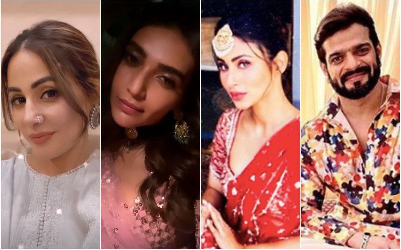 Diwali 2020: Hina Khan, Mouni Roy, Karan Patel, Karishma Tanna Step Out In Their Traditional Best For Ekta Kapoor's Diwali Bash - Video