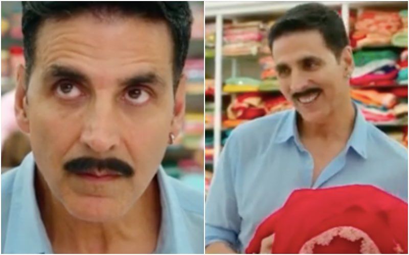 Laxmii New Promo: Red Sarees Overpower Akshay Kumar's Senses As He Confidently Tries To Drape It And Show Off – Video