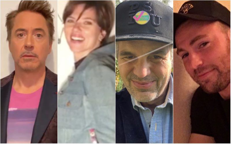 Robert Downey Jr, Chris Evans Share Amazing BTS Moments As They Wish Scarlett Johansson And Mark Ruffalo On Their Birthday